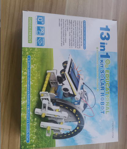 13-in-1 ソーラーロボット組み立てキット – DIY 知育玩具 STEM 学習